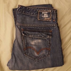 Men's 34x34 silver tab slim fit jeans.